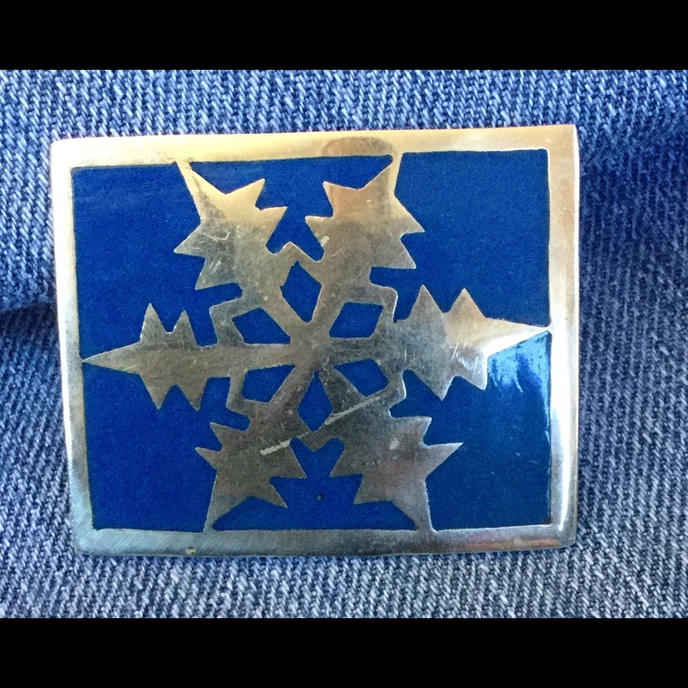 Mexican Silver pin /pendant